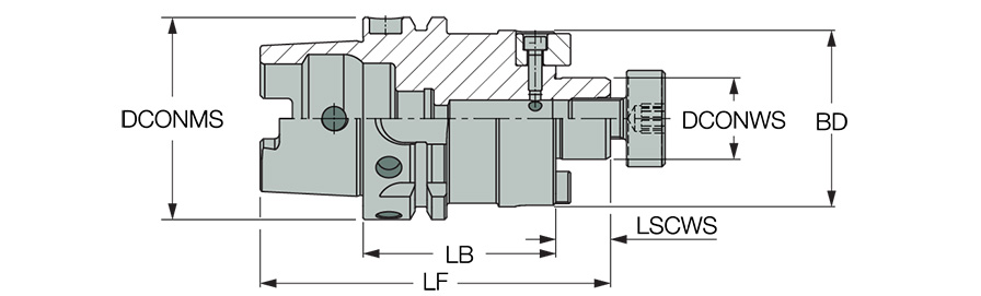 HSK A100 SEM32X78X60C