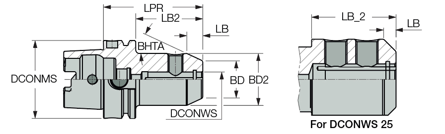HSK A63 EM10X65 CX