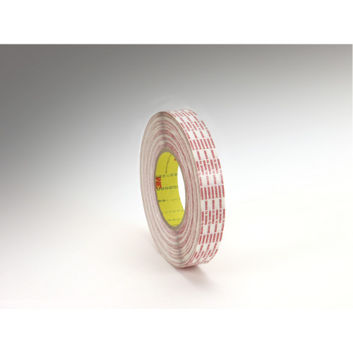 3M Double Coated Tape Extended Liner 476XL Translucent 1/2″ × 360 yd 6 mil
