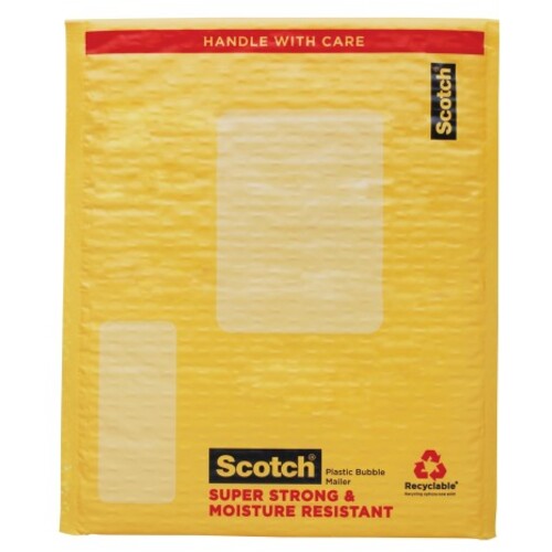 Scotch Poly Bubble Mailer 8974 9.5″ × 13.5″